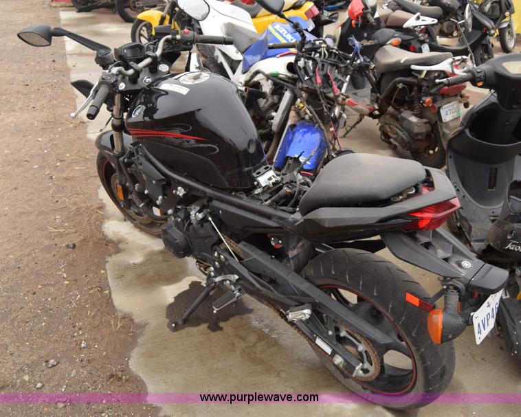 image for item BK9796 2012 Yamaha FZ6R motorcycle