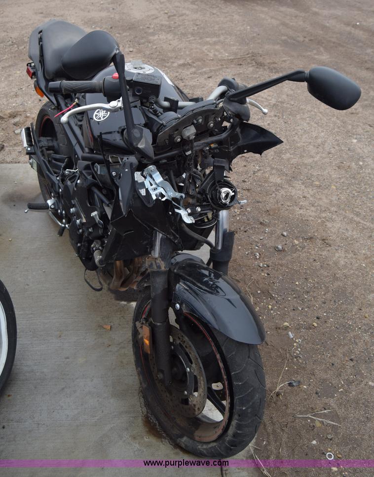 image for item BK9796 2012 Yamaha FZ6R motorcycle