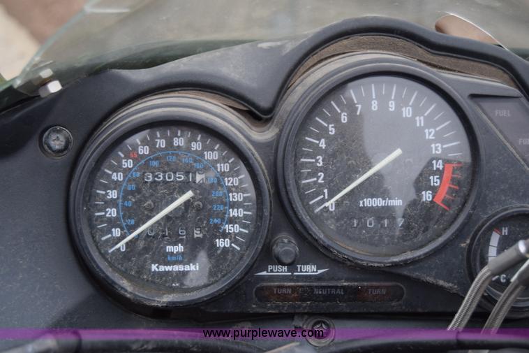 image for item BK9797 1990 Kawasaki ZX600-D motorcycle