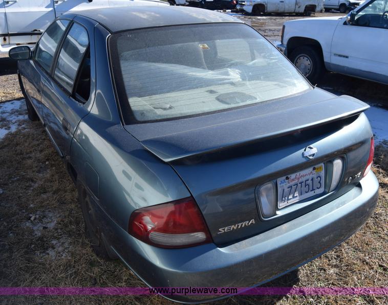 image for item BO9590 2002 Nissan Sentra