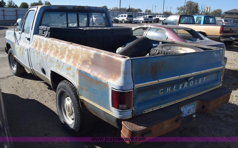 image for item K4829 1977 Chevrolet Bonanza 20 pickup truck