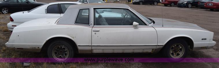 image for item K4902 1984 Chevrolet Monte Carlo