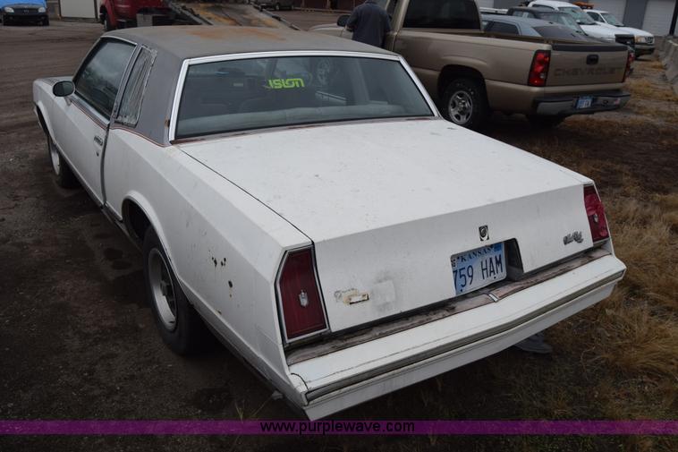 image for item K4902 1984 Chevrolet Monte Carlo