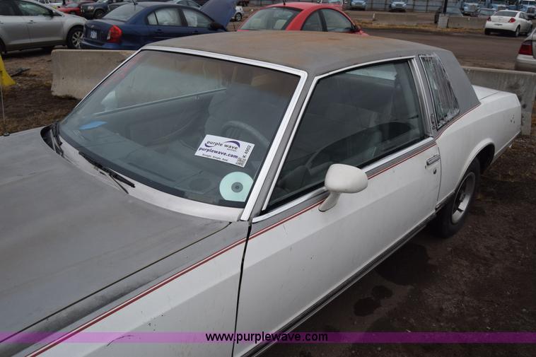 image for item K4902 1984 Chevrolet Monte Carlo