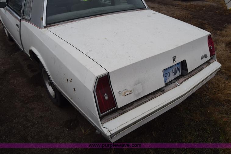 image for item K4902 1984 Chevrolet Monte Carlo