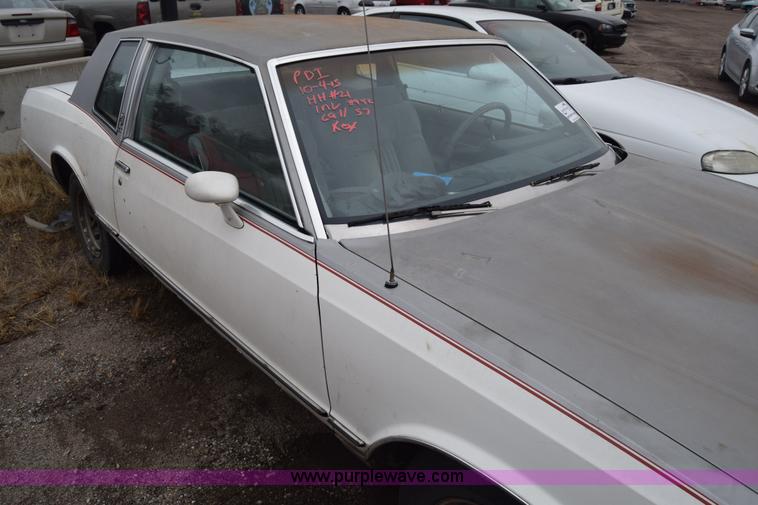 image for item K4902 1984 Chevrolet Monte Carlo