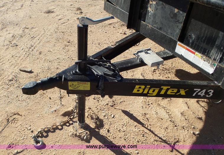 image for item AV9862 2014 Big Tex 70SP-12A flatbed utility trailer