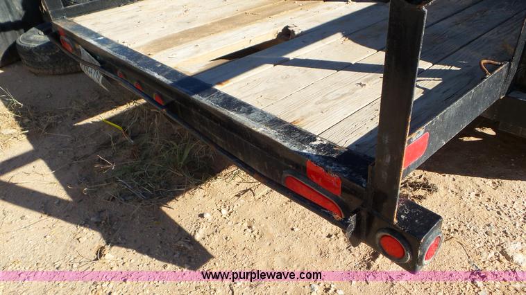 image for item AV9862 2014 Big Tex 70SP-12A flatbed utility trailer