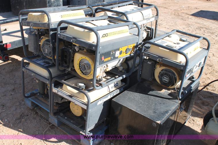 image for item BJ9358 Assorted toolboxes and generators