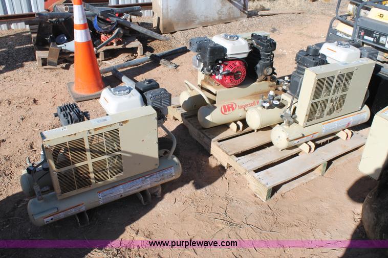 image for item BJ9360 (3) Ingersoll Rand air compressors