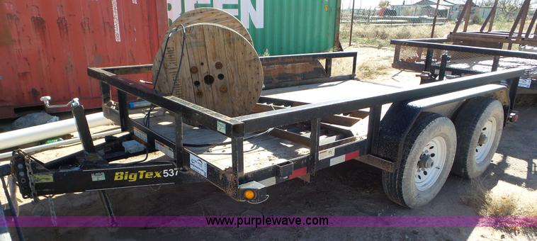 image for item J1338 2013 Big Tex 14PL-12 utility trailer