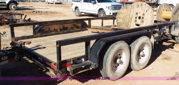 image for item J1338 2013 Big Tex 14PL-12 utility trailer