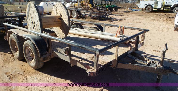 image for item J1339 2014 Big Tex 70SP-12A utility trailer