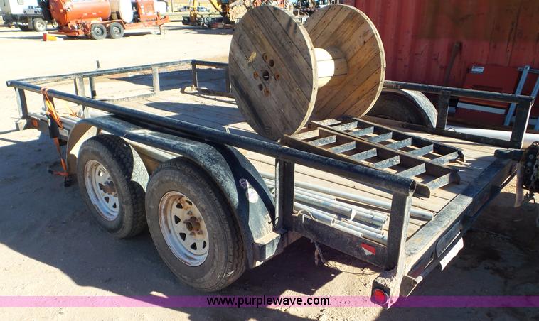 image for item J1339 2014 Big Tex 70SP-12A utility trailer