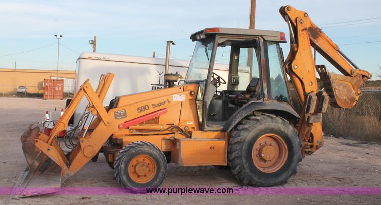 image for item J1341 2000 Case 580 Super L backhoe