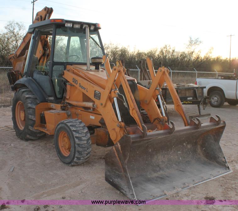 image for item J1341 2000 Case 580 Super L backhoe