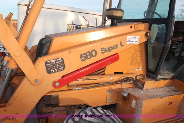 image for item J1341 2000 Case 580 Super L backhoe