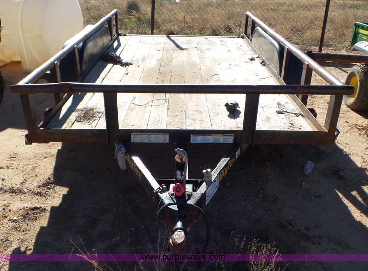 image for item L4443 2012 Big Tex 70SP-12A utility trailer