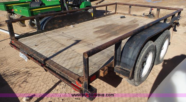 image for item L4443 2012 Big Tex 70SP-12A utility trailer