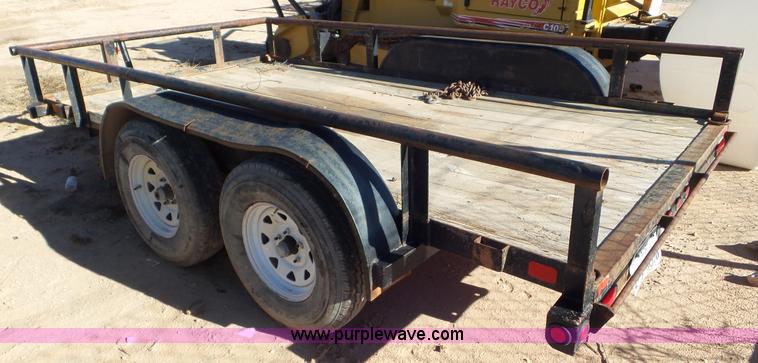 image for item L4443 2012 Big Tex 70SP-12A utility trailer