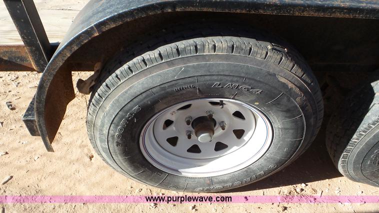 image for item L4443 2012 Big Tex 70SP-12A utility trailer