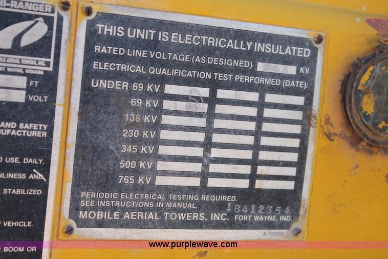 image for item L4463 Mudd Buggy 5F1-48PB1 boom lift