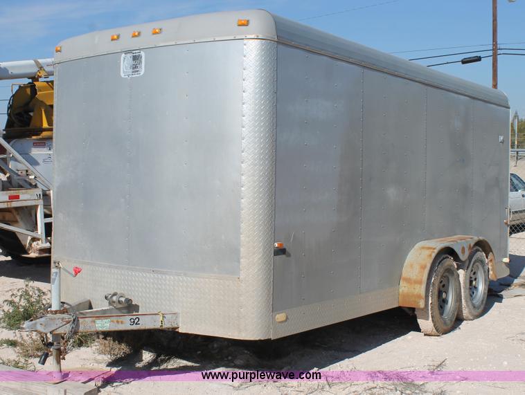 image for item L4465 2003 Cargo Craft enclosed cargo trailer