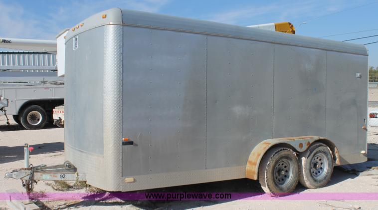 image for item L4465 2003 Cargo Craft enclosed cargo trailer