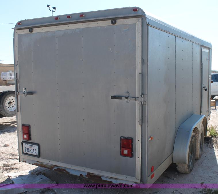 image for item L4465 2003 Cargo Craft enclosed cargo trailer