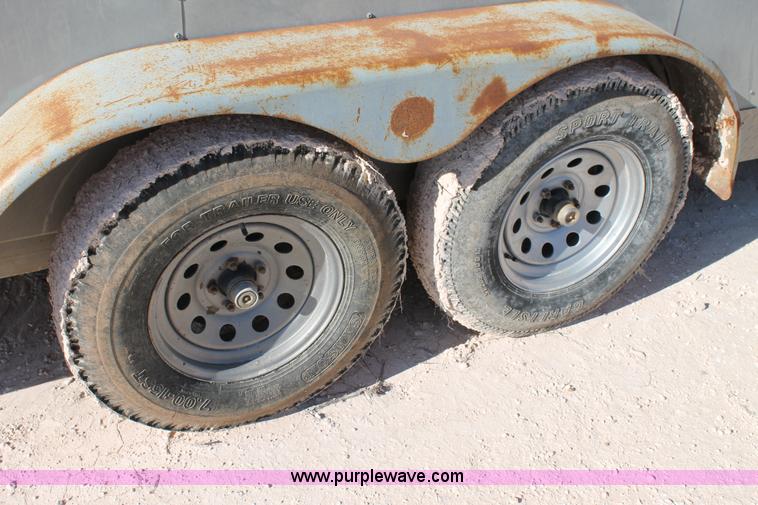 image for item L4465 2003 Cargo Craft enclosed cargo trailer