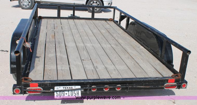 image for item L4468 2014 Big Tex utility trailer