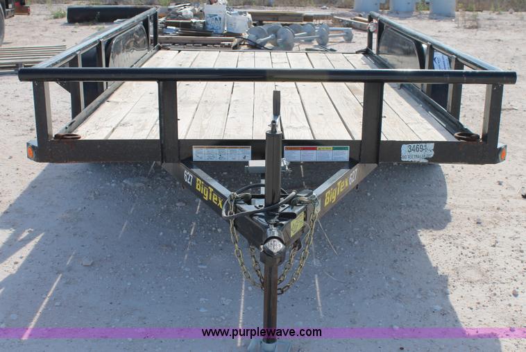 image for item L4468 2014 Big Tex utility trailer