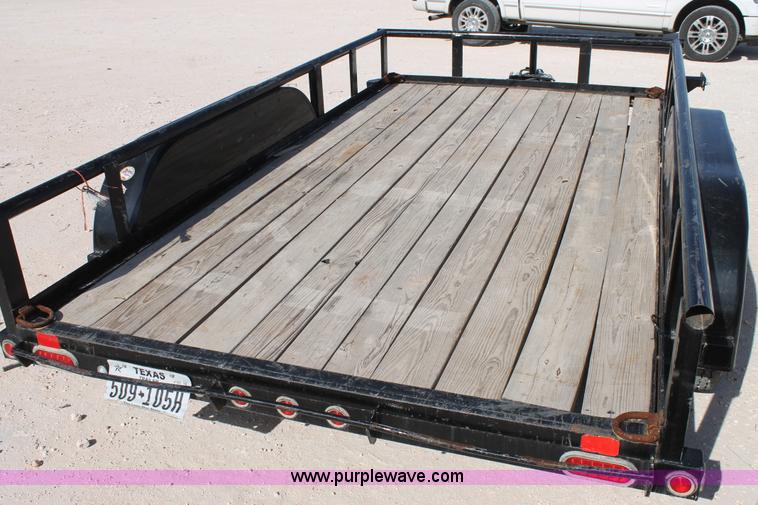 image for item L4468 2014 Big Tex utility trailer
