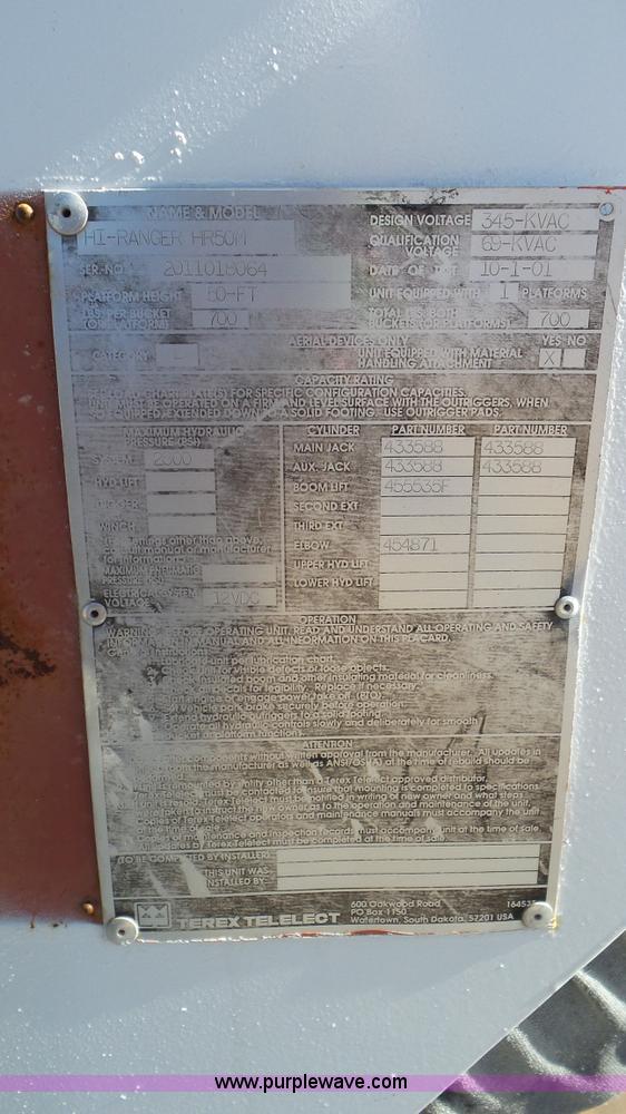 image for item L4486 2002 International 4400 bucket truck