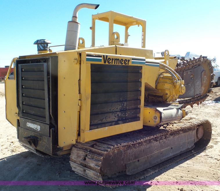 image for item L4490 1999 Vermeer T555 trencher