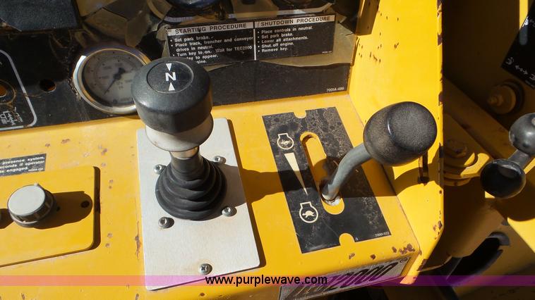 image for item L4490 1999 Vermeer T555 trencher