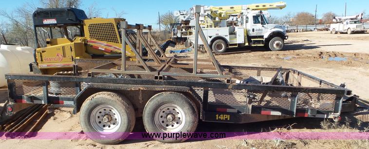 image for item L4498 2013 Big Tex 14PI-16 utility trailer