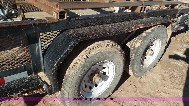 image for item L4498 2013 Big Tex 14PI-16 utility trailer