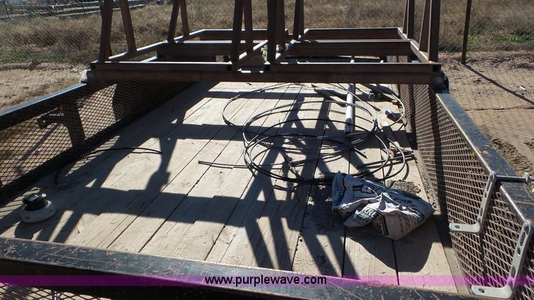 image for item L4499 2014 Big Tex 14PL-16BK utility trailer