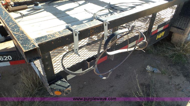 image for item L4499 2014 Big Tex 14PL-16BK utility trailer