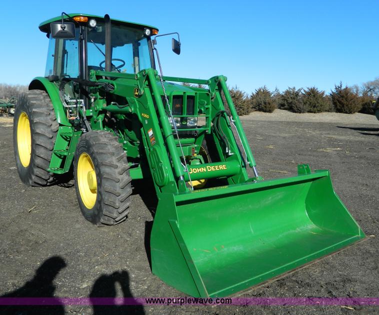 image for item BQ9995 2012 John Deere 6140D MFWD tractor