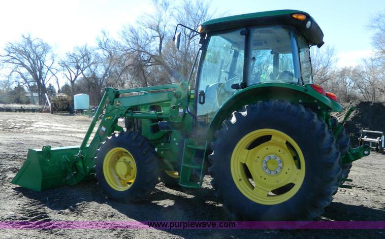 image for item BQ9995 2012 John Deere 6140D MFWD tractor