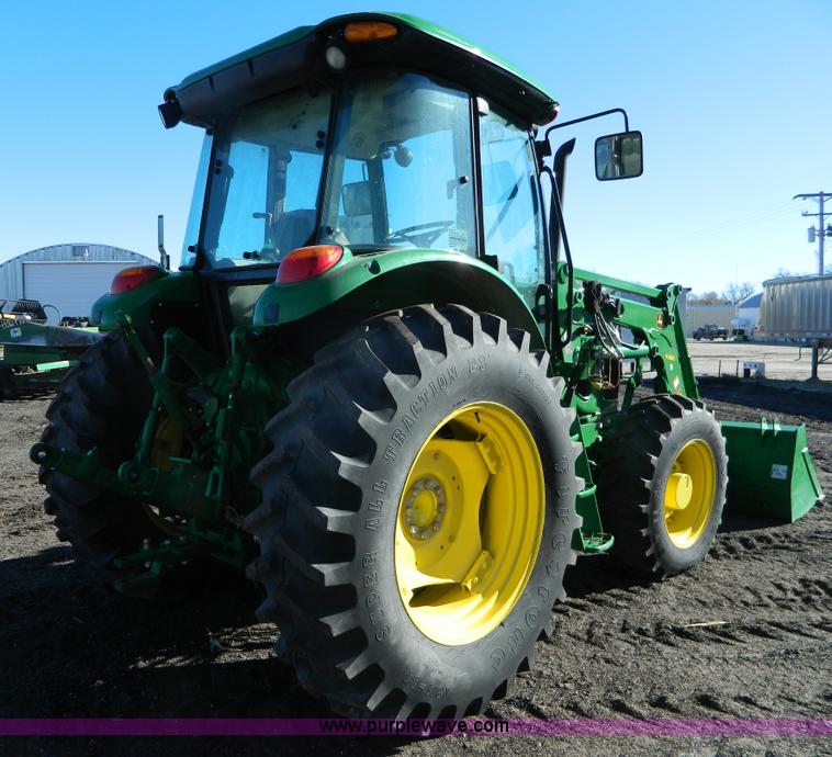 image for item BQ9995 2012 John Deere 6140D MFWD tractor