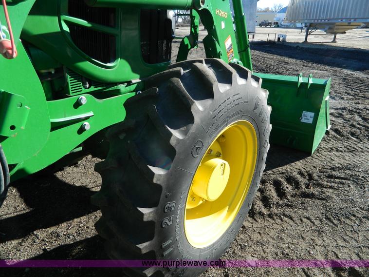 image for item BQ9995 2012 John Deere 6140D MFWD tractor