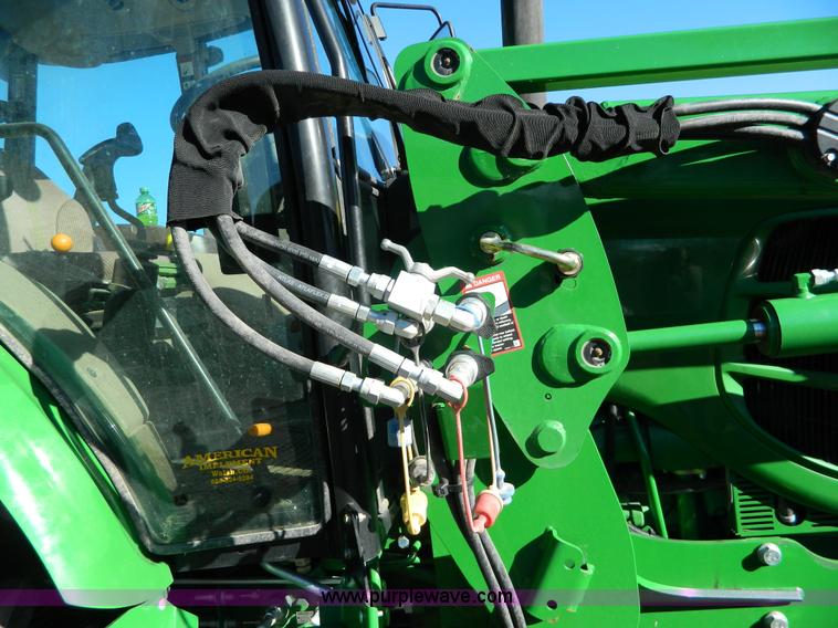 image for item BQ9995 2012 John Deere 6140D MFWD tractor