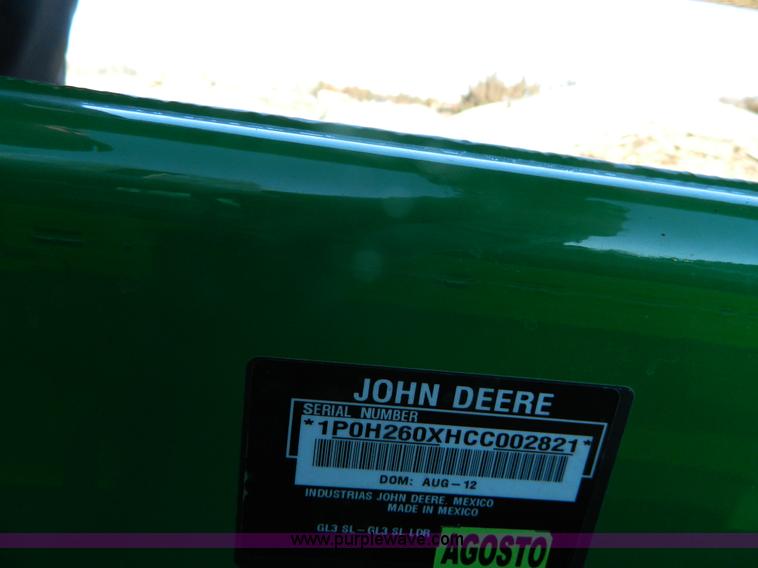 image for item BQ9995 2012 John Deere 6140D MFWD tractor