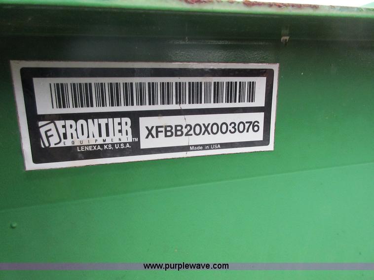 image for item I1786 Frontier box blade