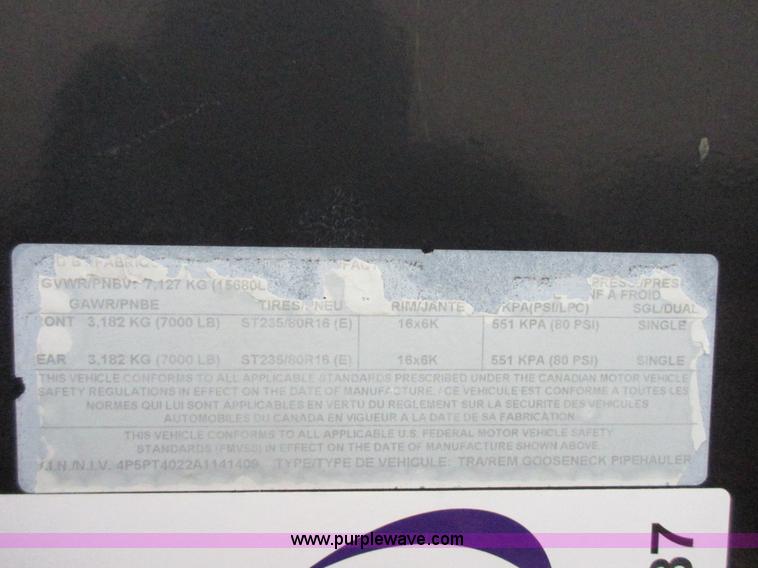 image for item I1787 PJ equipment trailer