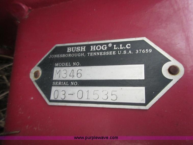 image for item I1789 Bush Hog M346 loader