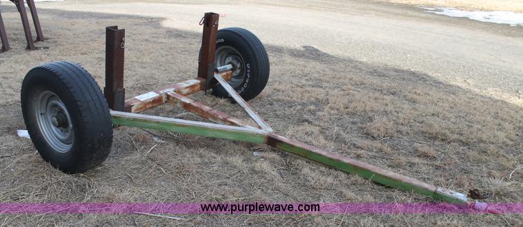 image for item J1322 Shop built two point hay swather trailer